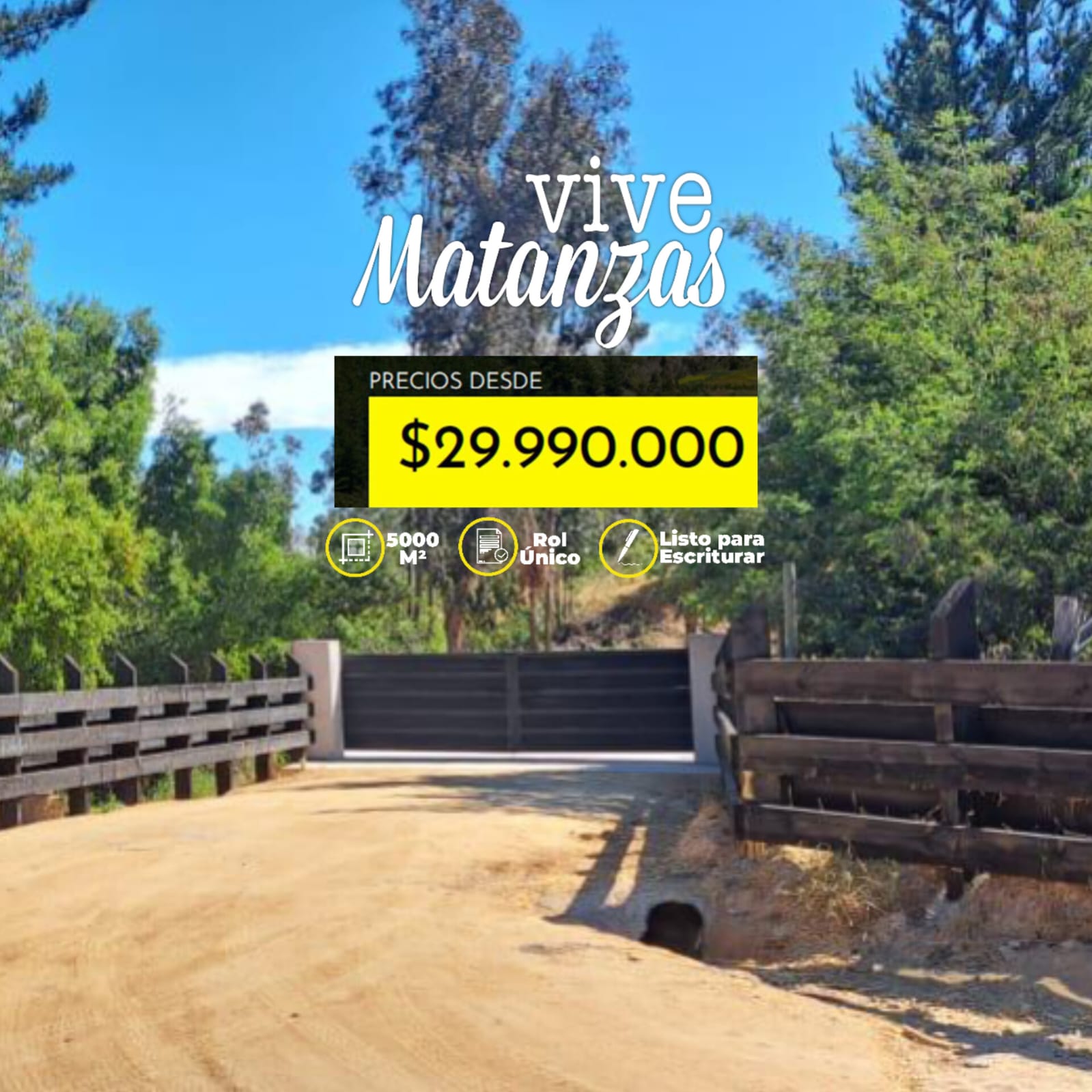 Parcelas en venta en Vive Matanzas