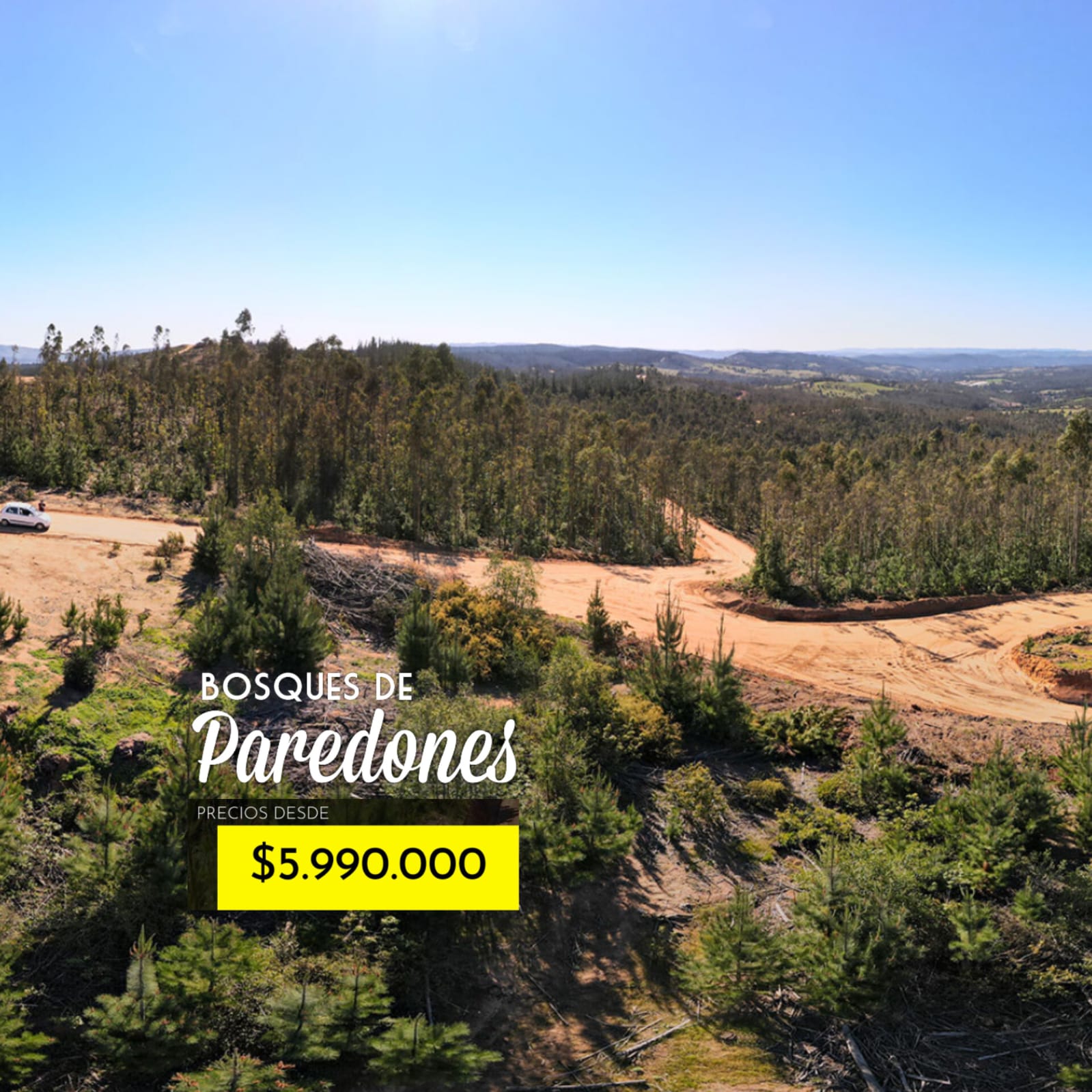 Parcelas en venta en Bosques de Paredones