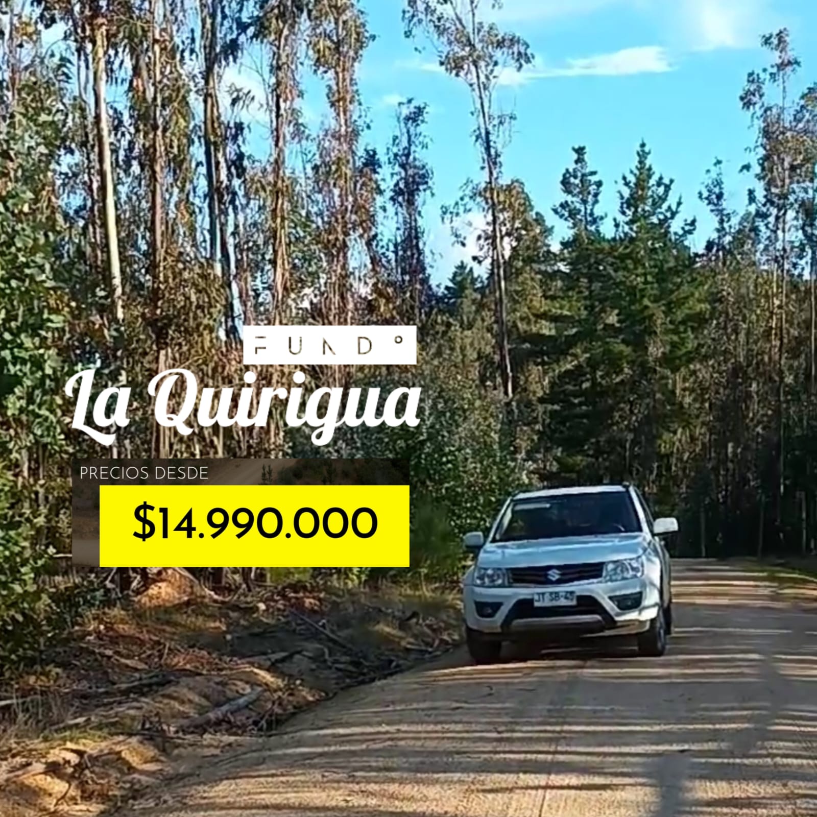 Parcelas en venta Fundo La Quirigua