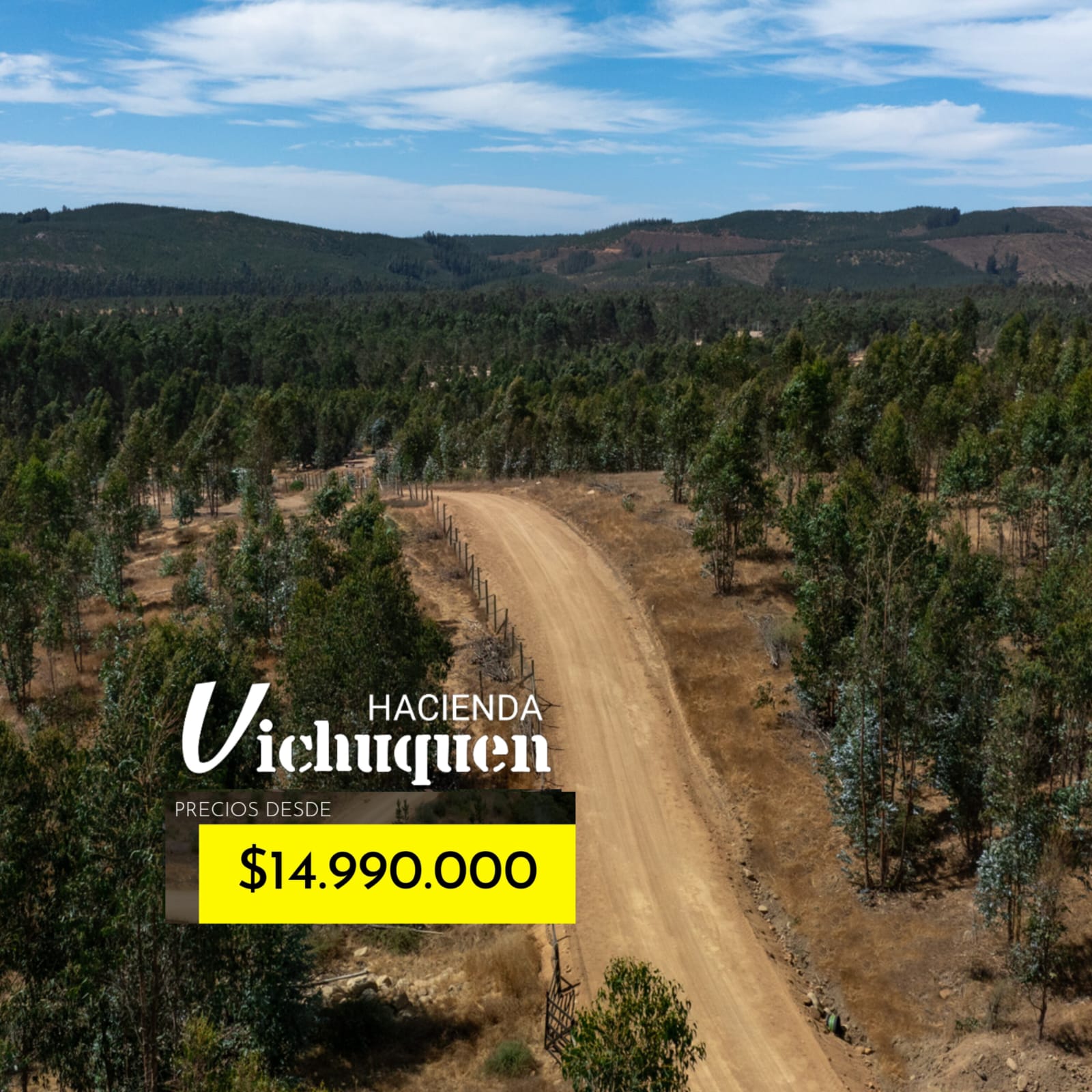 Parcelas en venta en Hacienda Vichuquén