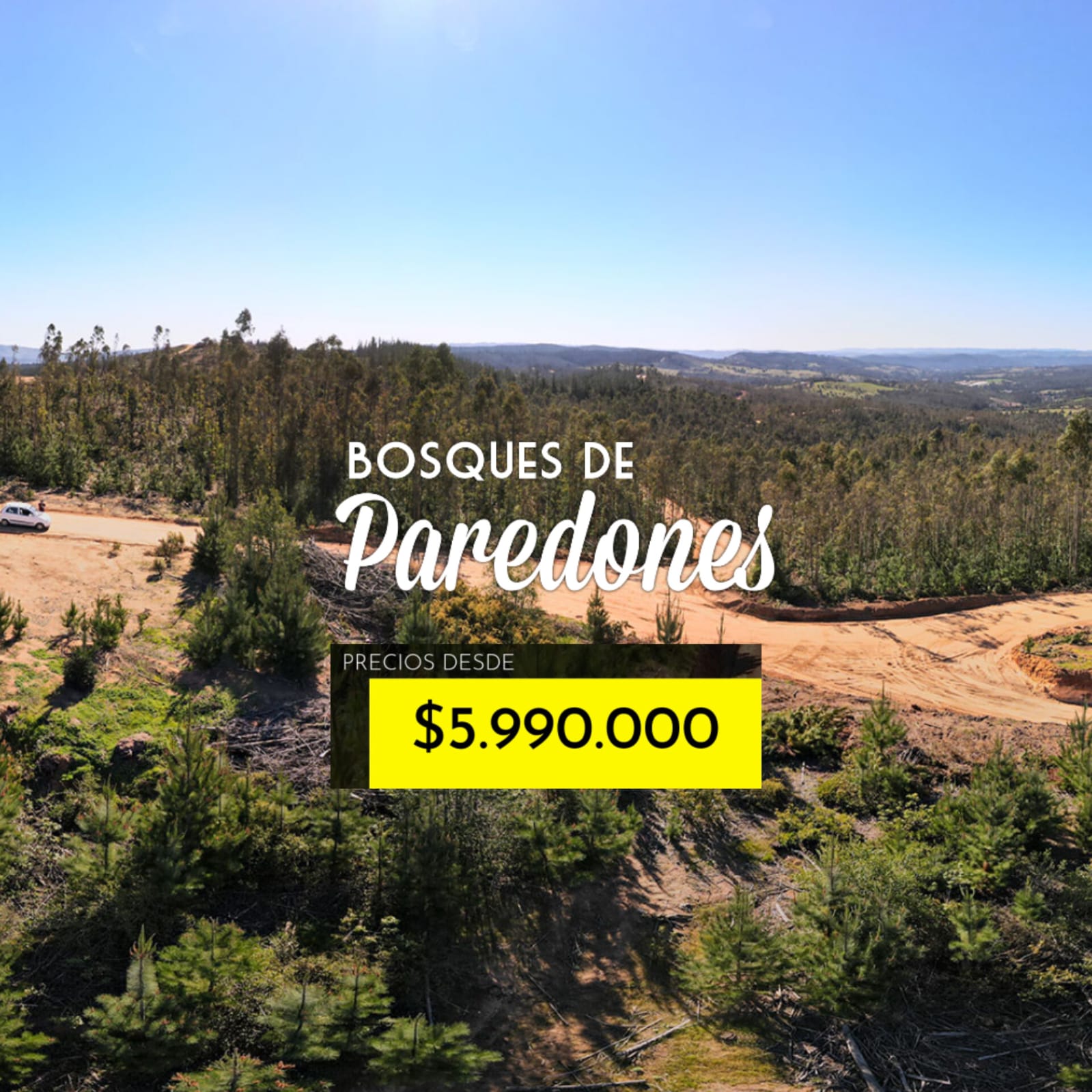 Parcelas en venta en Bosques de Paredones