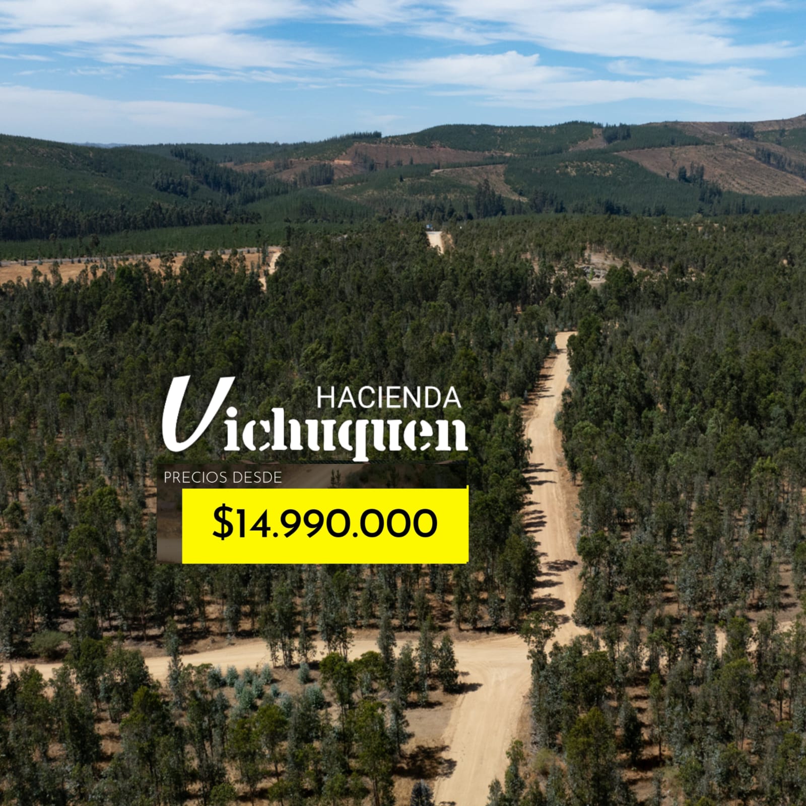 Parcelas en venta en Hacienda Vichuquén