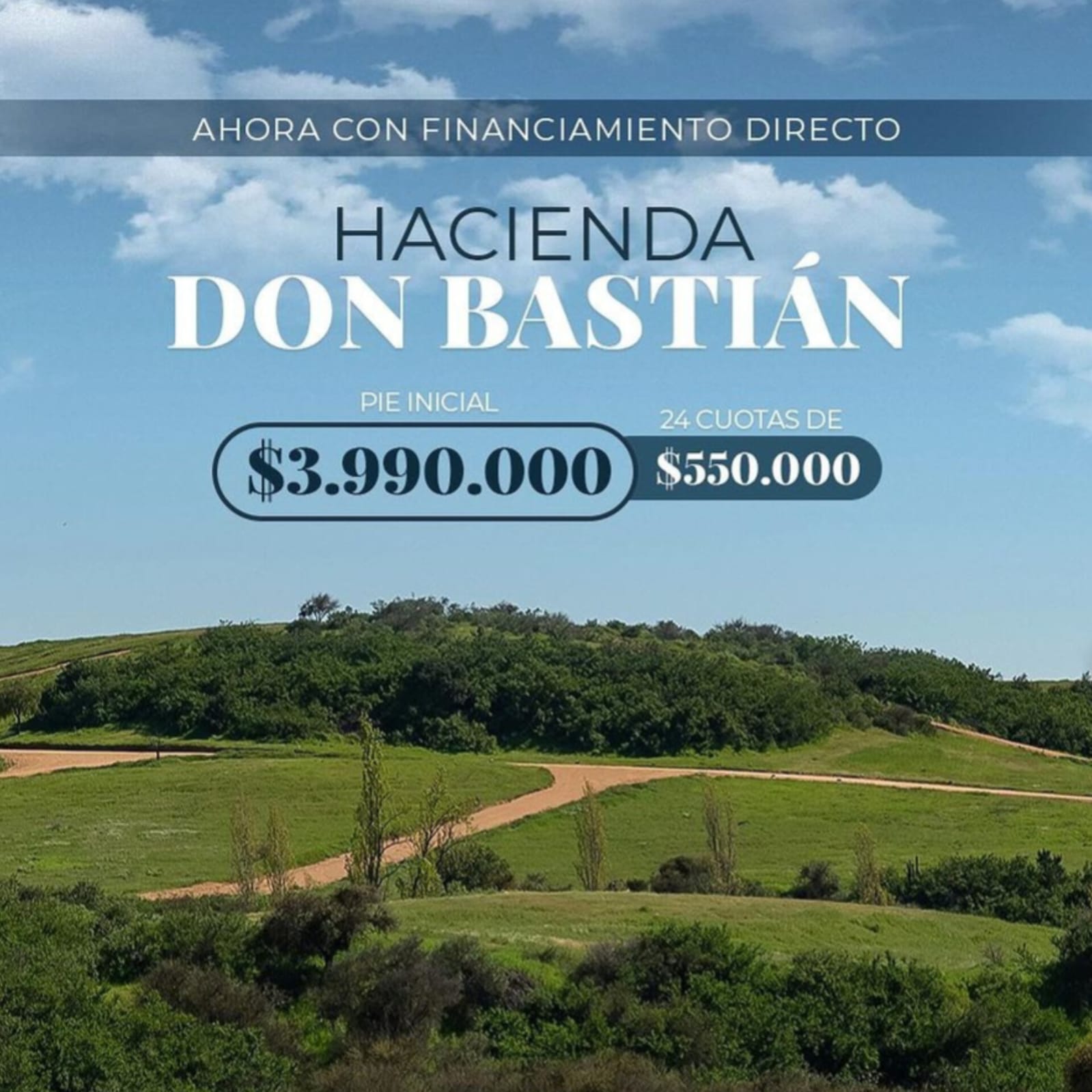 Parcelas en venta en la Estrella Hacienda Don Bastián