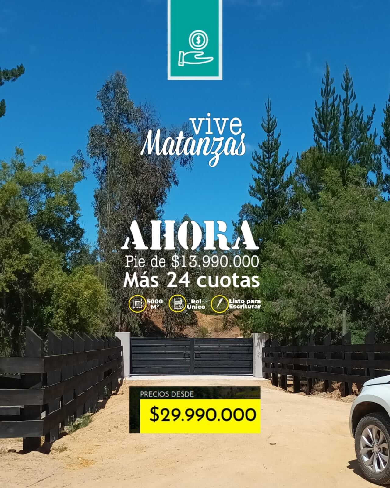 Parcelas en venta en Matanzas